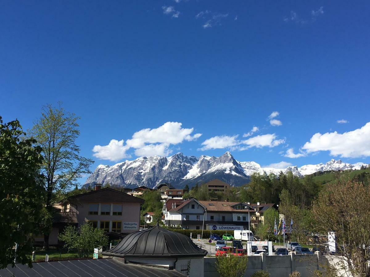 Ferienwohnung Hochkoenig Im Barbarahof Bischofshofen Bagian luar foto